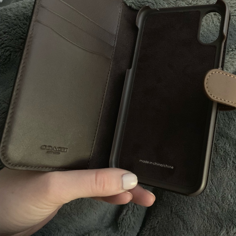 Coach iPhone X case